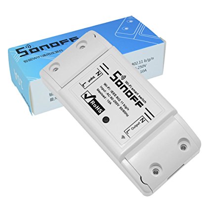 Sonoff WiFi Wireless Smart Remote Switch Home Automation Module ABS Shell Socket for DIY Home