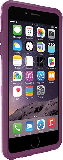 OtterBox 5.5-Inch Symmetry Case for iPhone 6 Plus/6s Plus - Retail Packaging - Poppy Petal (Discontinued by Manufacturer)