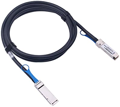 100G QSFP28 DAC Cable - 100GBASE-CR4 QSFP28 to QSFP28 Passive Direct Attach Copper Twinax Cable for Mellanox MCP1600-C002, 2-Meter(6.5ft)