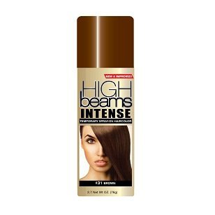High Beams Intense Temporary Spray-On Hair Color - Brown 2.7 oz (3 PACK)