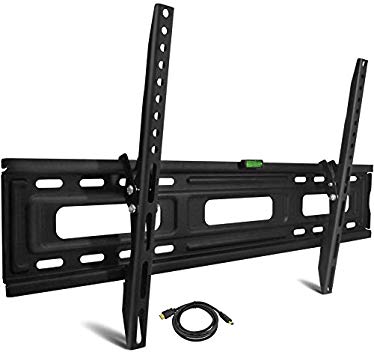 Onn Tilting TV Wall Mount Kit for 24" to 84" TVs with HDMI Cable (ONA16TM013E)