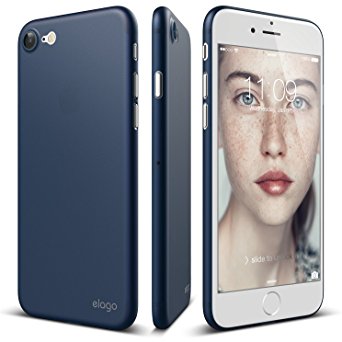elago iPhone 7 case [Origin][Jean Indigo] - [Scratch Protection Only 0.38mm][For Minimalists][True Fit] – for iPhone 7