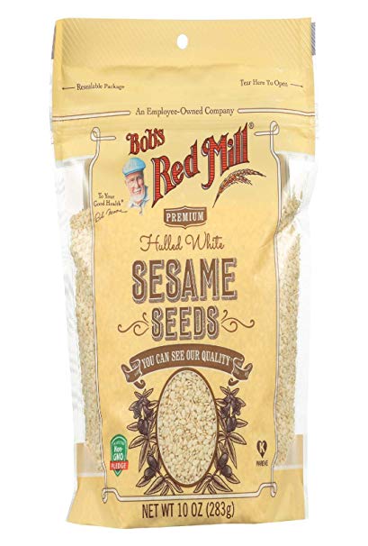 Bobs Red Mill Seeds Sesame White, 10 oz