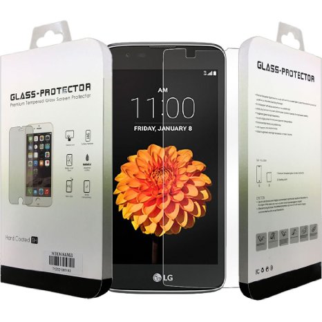 LG K7 Screen Protector, LG Tribute 5 Screen Protector, SOGA® [Tempered Glass Series] HD Screen Protector for LG K7 / Tribute 5 - Clear (Does not cover full edge)
