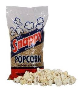 Snappy White Popcorn Kernels (4 - 2 Lb. Bags)