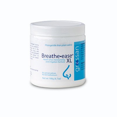 Breathe-Ease XL Saline Powder - 190 Gram Bottle