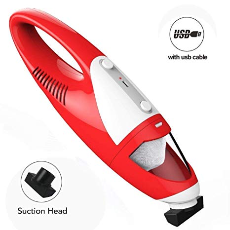 EVERTOP Handheld Vacuum, Portable Handheld Vacuum Cleaner, Powerful Cyclonic Suction Vacuum Cleaner Cordless (Upgraded Version) (Handheld Vacuum)