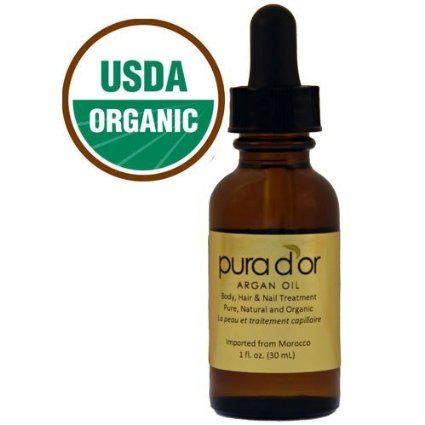 Pura Dor Pure and Organic Argan Oil 1 fl oz