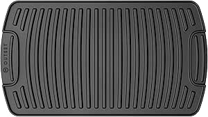 Outset Cast Iron Grill Griddle, Reversible Stovetop and Grill Griddle, 18" x 10"