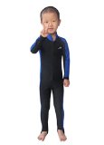 UV Protection Swimsuit Front Zipper Long Sleeves Rash Guard For Kids Perfect Fit