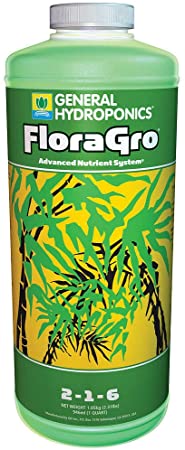 General Hydroponics FloraGro 1 Quart - Flora GRO Series GH
