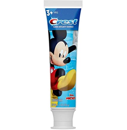 Crest Kid's Strawberry Toothpaste Featuring Disney Junior's Mickey, 4.2 Ounce