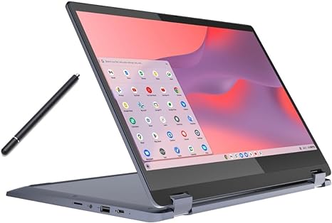 Lenovo Flex 3 2-in-1 Chromebook | 15.6" FHD Touch-Screen Laptop | Intel Pentium N6000 Processor | 8GB RAM | 64GB SSD | Intel UHD Graphics | Chrome OS | Blue | Bundle with Stylus Pen