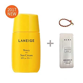 Laneige Watery Sun Cream SPF50  PA     1.69oz(50ml)   Gel Cream 1ml