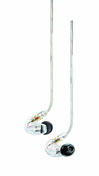 Shure SE215-CL-E Sound Isolating Earphone - Clear