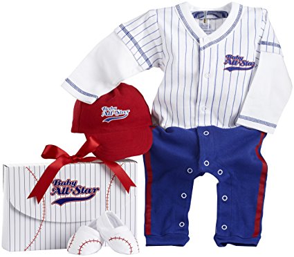 Baby Aspen Big Dreamzz Baseball Layette Set (0-6 months)