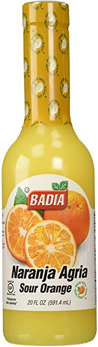 Badia Sour Orange / Orange Bitter (Naranja Agria) 591.4ml (20 FL OZ)
