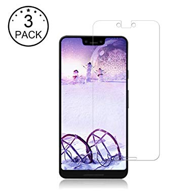 3 Pack Google Pixel 3 XL Screen Protector,BBInfinite[Case Friendly][Anti-Scratch] [HD][Anti-Fingerprint][Anti-Bubble][9H Hardness] Screen Protector Compatible with Google Pixel 3 XL