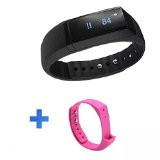 GoldwheatTM Bluetooth Sync Smart Bracelet Sports Fitness Tracker Smart Wristband Water Resistant Sleep Monitoring Anti-lost Smart Watch Touch Screen