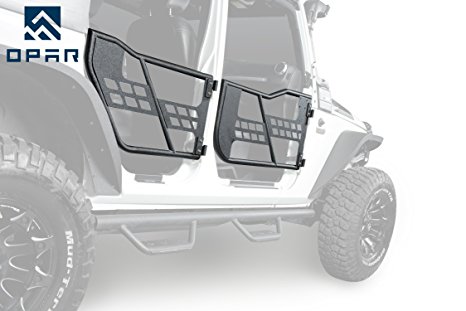 Opar Rock Crawler Off Road Front & Rear Tubular for 2007-2018 Jeep JK Wrangler Unlimited (4-Door)