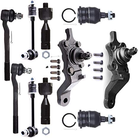 Scitoo 10Pc Suspension Kits Front Ball Joint Tie Rod End Sway Bar Link Complete Kit fit 1996-2002 Toyota 4Runner