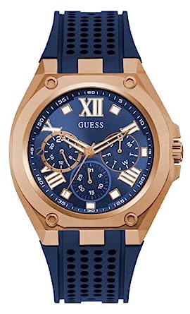 GUESS Analog Rose Gold Dial Unisex-Adult Watch-GW0363G2