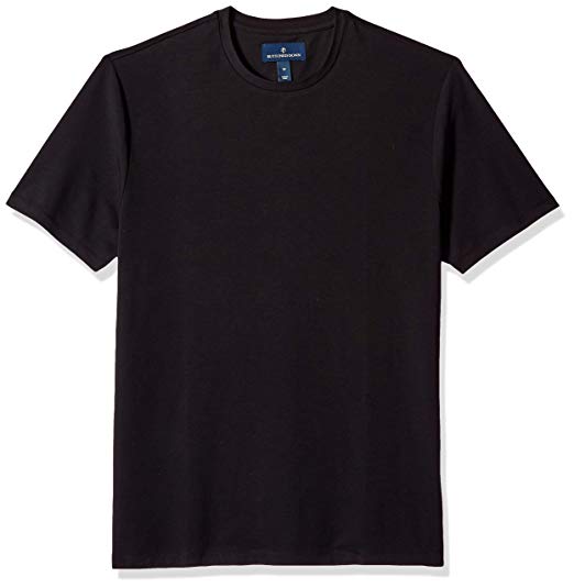 Amazon Brand - BUTTONED DOWN Men's Short-Sleeve Crew Neck Supima Cotton Stretch T-Shirt