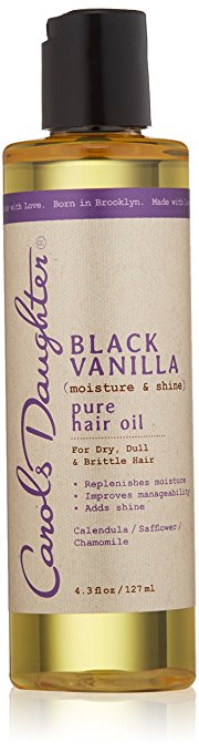 Carols Daughter Black Vanilla Moisture & Shine Pure Hair Oil, 4.3 Ounce