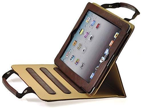 ProElite Smart Professional Bag Cover case for Apple iPad 7th Generation 10.2" 2019, Brown