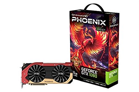 Gainward GeForce GTX 1080 Phoenix 8GB - graphics cards (NVIDIA, GeForce GTX 1080, 4096 x 2160 pixels, 1708 MHz, 1847 MHz, 2560 x 1600 pixels)