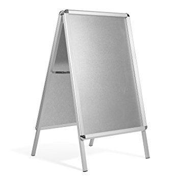 FEMOR A1 A-Board Sign Display Pavement Board Double Sided Poster Holder for Outdoor Advertising Shop