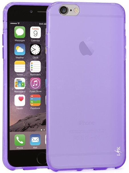 iPhone 6S Case, iPhone 6 Case, LK Ultra [Slim Thin] Scratch Resistant TPU Rubber Soft Skin Silicone Protective Case Cover for Apple iPhone 6S / iPhone 6 (4.7 inch), Purple