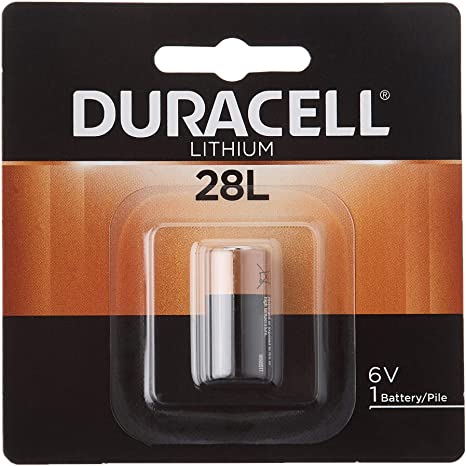 Duracell – 28L 6V Lithium Photo Size Battery – long lasting battery – 1 count