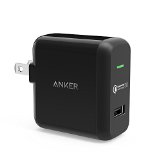 Qualcomm Quick Charge 30 Anker PowerPort 1 Quick Charge 30 18W USB Wall Charger for Galaxy S6 Edge Plus Note 5 4 Nexus 6 iPhone Samsung Fast Charge Qi Wireless Charging Pad and More