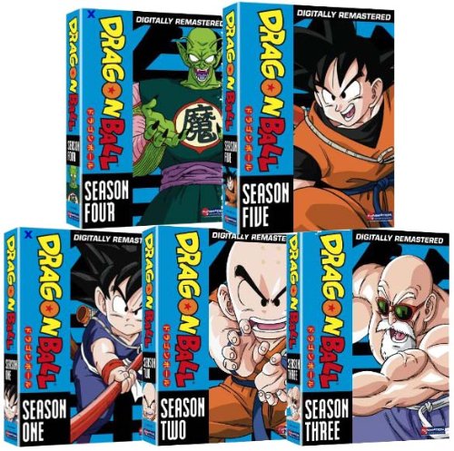 Dragon Ball Complete Seasons 1-5 Boxsets (5 box sets)