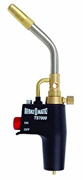 BernzoMatic TS7000 019070 Trigger Start Adjustable/High Output Cast Aluminum Torch Head