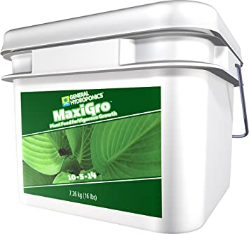 General Hydroponics MaxiGro Rapid Growth Concentrate, 16 lb.