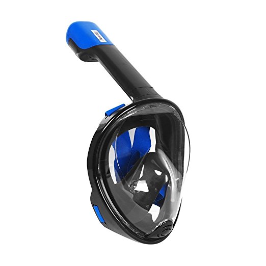 Snorkel mask Underwater Snorkel Set Full face breathing Diving Mask with Anti-fog and Anti-leak Technology fits for all swim newbies and diving lovers