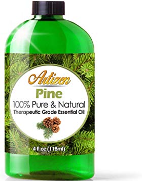 Artizen Pine Essential Oil (100% Pure & Natural - Undiluted) Therapeutic Grade - Huge 4oz Bottle - Perfect for Aromatherapy, Relaxation, Skin Therapy & More!