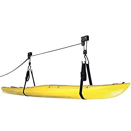 Felji Kayak Canoe Ladder Lift Hoist Kayak For Garage Canoe Hoists