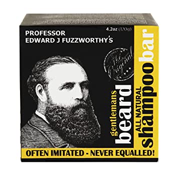 Beauty and the Bees Professor Fuzzworthy's Beard Shampoo with Natural Oils, 125g