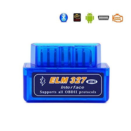 VertHome Bluetooth OBD2 Scanner OBDII Car Diagnostic Adapter Check Engine Light Scan Tool Code Reader for Android