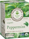 Traditional Medicinals Organic Peppermint Tea 16 Tea Bags Pack of 6
