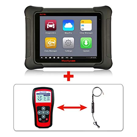 Autel Maxisys Elite TS401 MV105 – Diagnostic Tool with Specific Car ECU Coding & Programming TPMS Diagnostics & Service and Inspection Video Scope & 2 Years Free Update