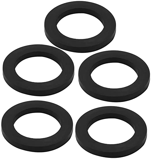 uxcell Rubber Flat Washers 30mm OD 20mm ID 3mm Thickness for Faucet Pipe Water Hose, Pack of 5