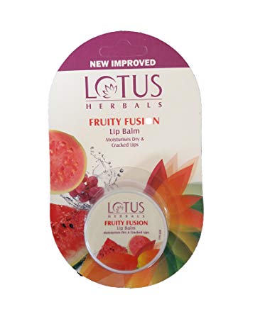 Lotus Herbals Lip Balm, Fruity Fusion, 5g