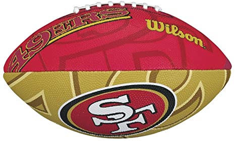 Wilson NFL Junior Team Logo Football