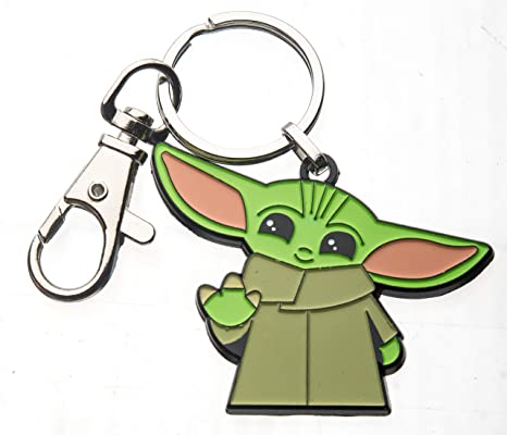 Star Wars: The Mandalorian, Waving Child Enamel Key Chain (Amazon Exclusive)