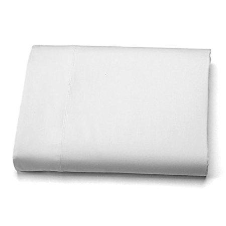 Flat Top Sheet Premium Microfiber (King, White)