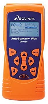 Actron CP9180 AutoScanner Plus Diagnostic Code Scanner with Live, Record and Playback Data Capability and O2 Monitor Test for OBDII Vehicles